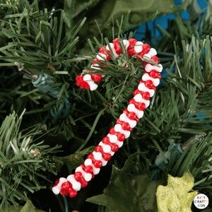 Set of 3:Candy Cane Ornaments